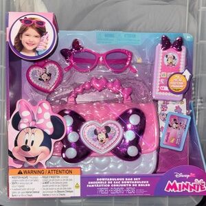 Disney Minnie Mouse Glamorous Bag Set - Pink and Purple